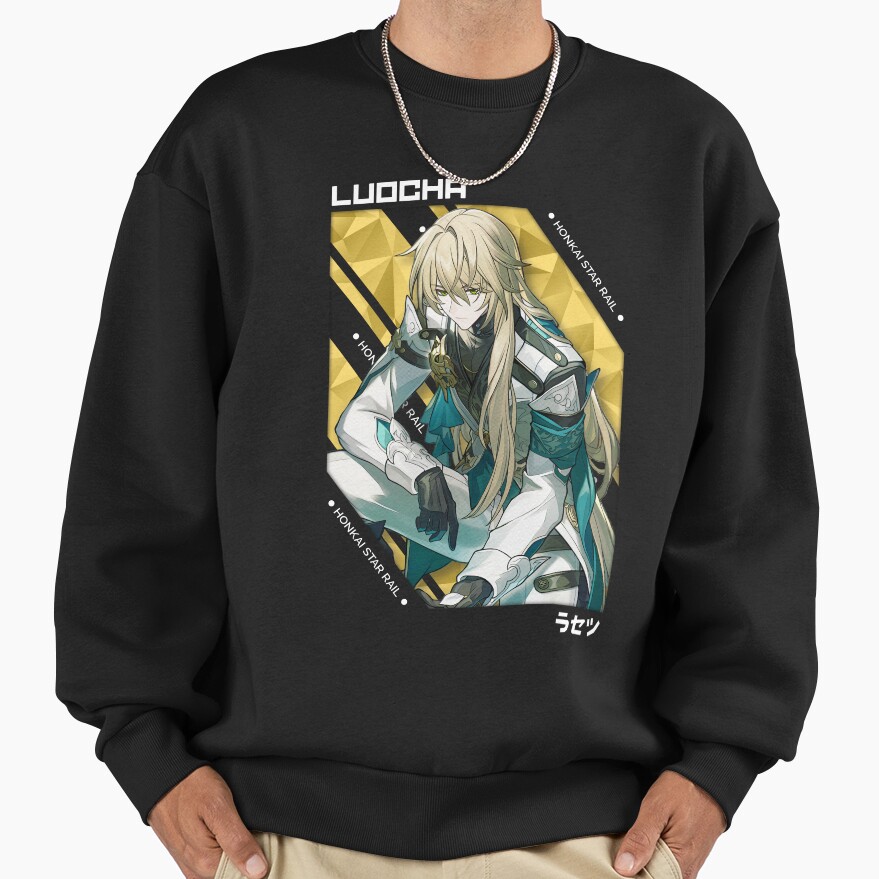 Luocha Honkai Star Rail V 1 White Ver Sweatshirt
