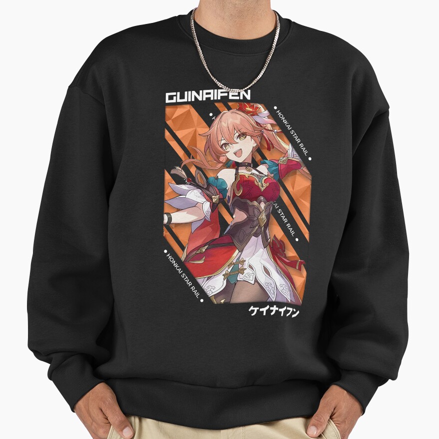 Guinaifen Honkai Star Rail V 1 White Ver Sweatshirt