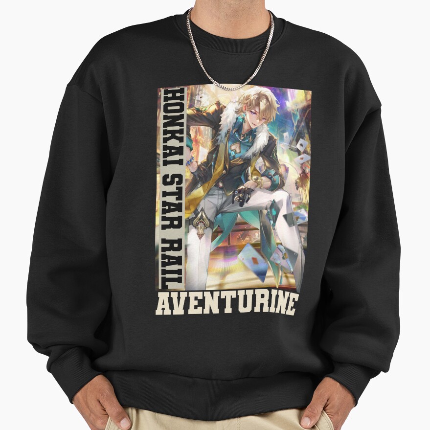Aventurine Honkai Star Rail High Quality Sweatshirt - Image 2