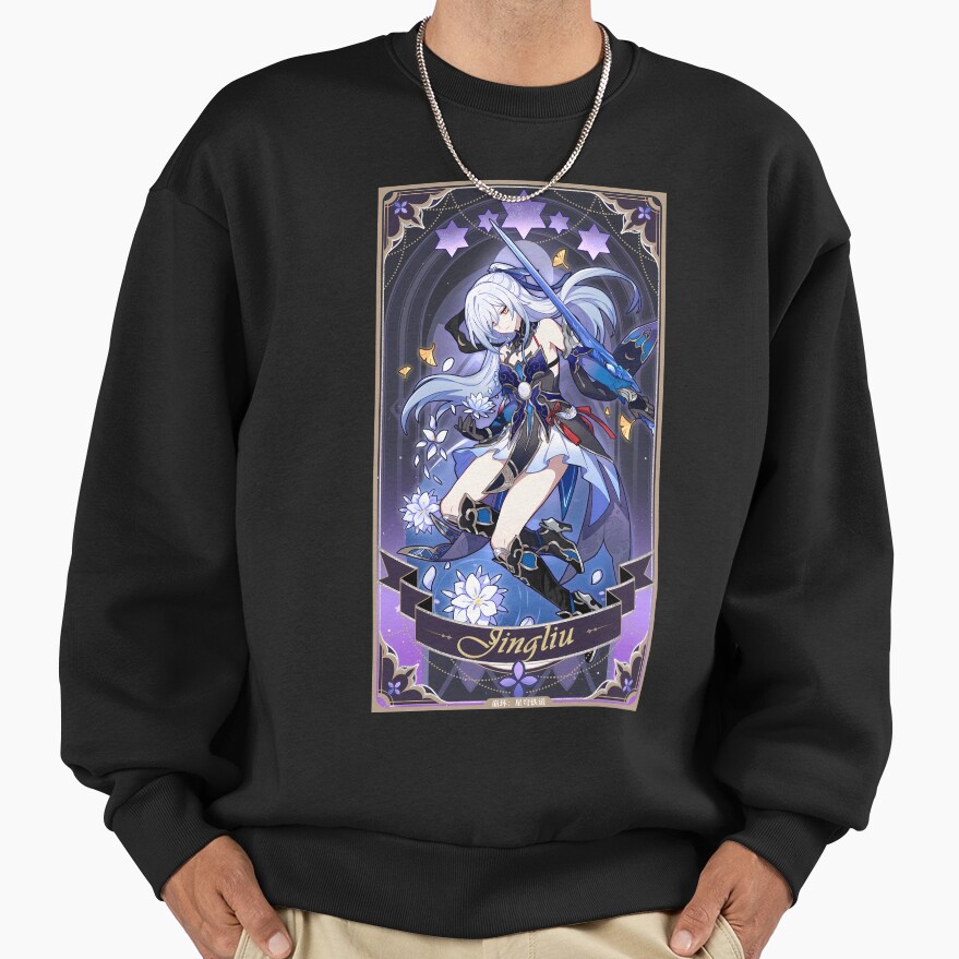 Jingliu Honkai Star Rail Sweatshirt - Image 2