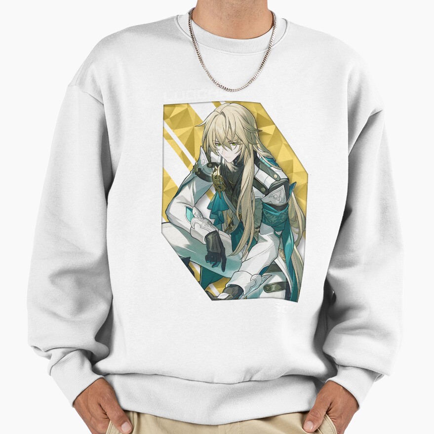 Luocha Honkai Star Rail V 1 White Ver Sweatshirt - Image 2