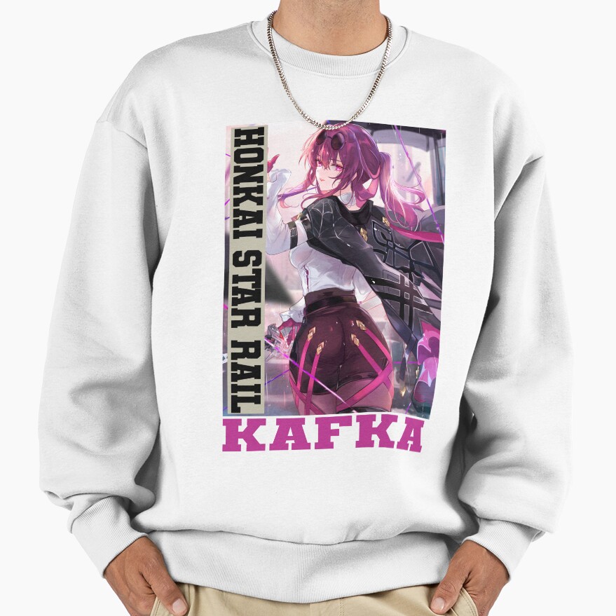 Kafka Honkai Star Rail Pink Design Sweatshirt