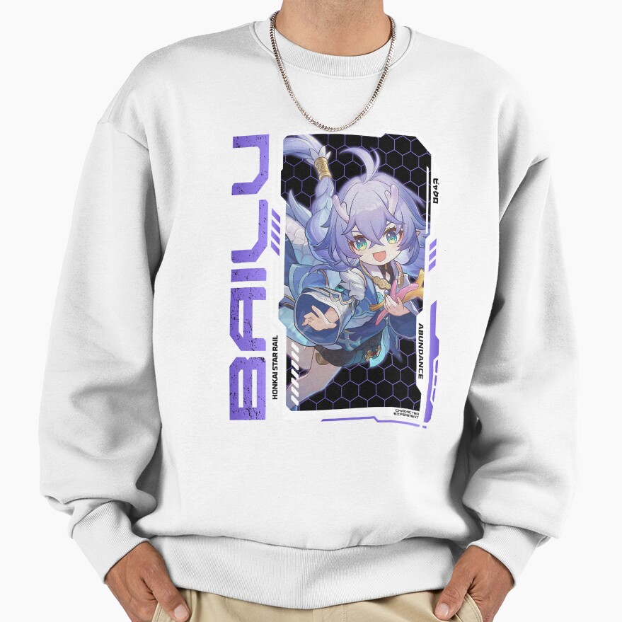 Bailu Honkai Star Rail V 2 Sweatshirt - Image 2