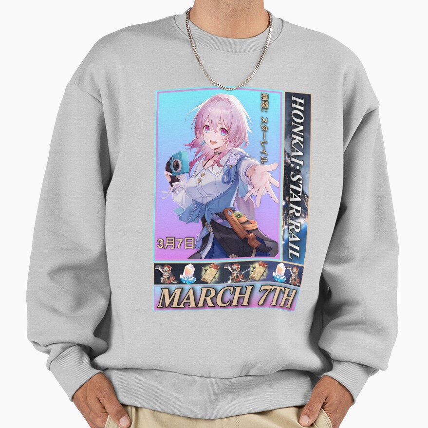 Honkai Star Rail March 7th Sweatshirt - Image 4