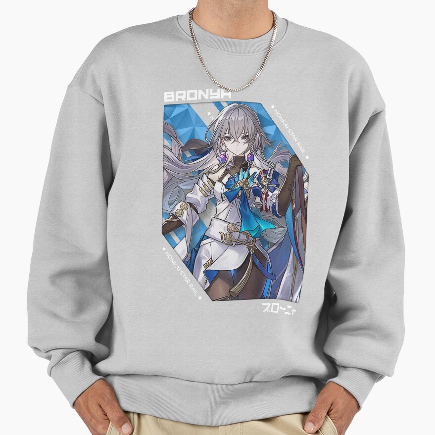 Bronya Honkai Star Rail V 1 White Ver Sweatshirt - Image 4