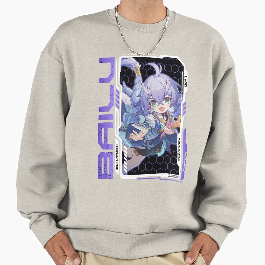 Bailu Honkai Star Rail V 2 Sweatshirt - Image 3