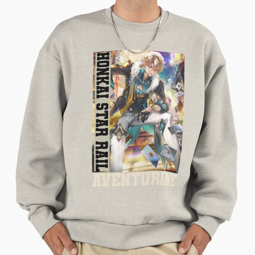 Aventurine Honkai Star Rail High Quality Sweatshirt - Image 3
