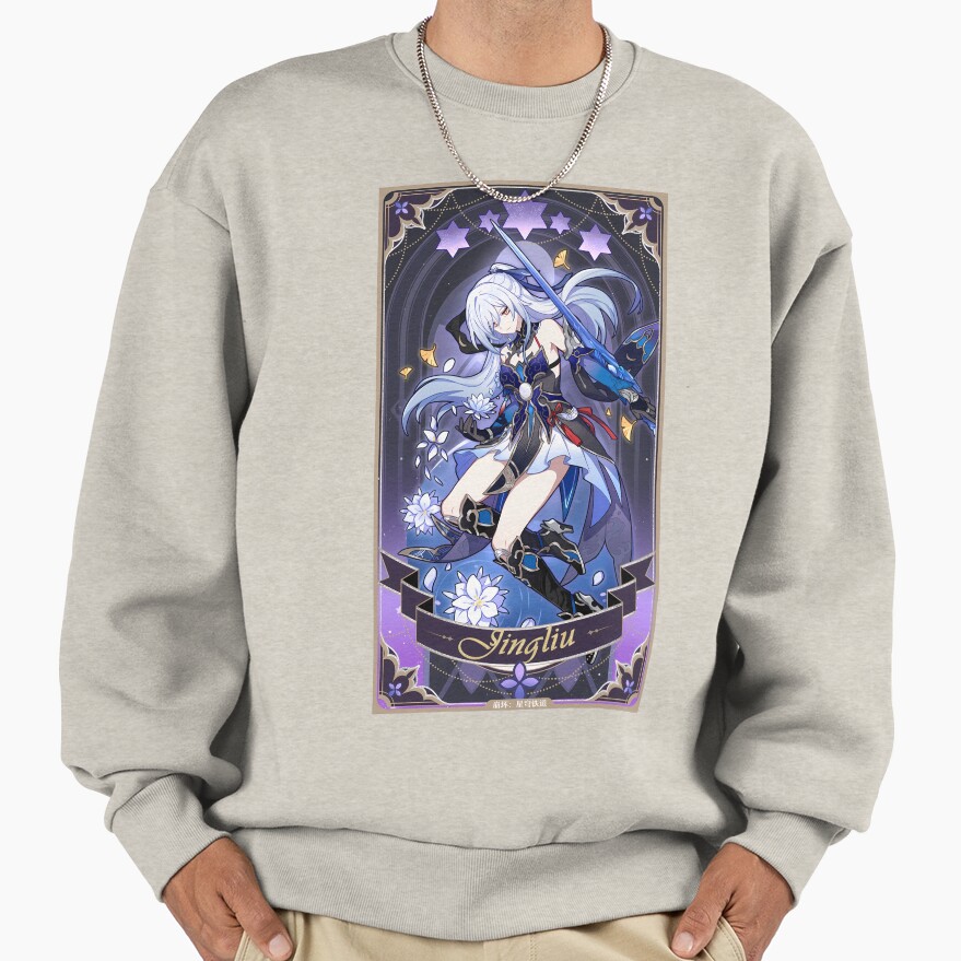 Jingliu Honkai Star Rail Sweatshirt - Image 3