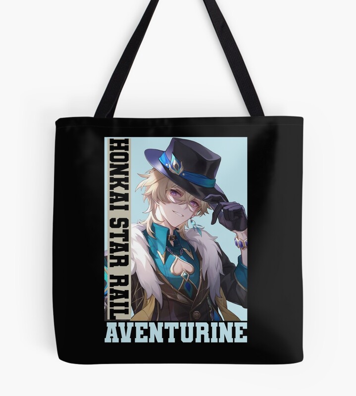 Aventurine Honkai Star Rail So Cool Tote Bag