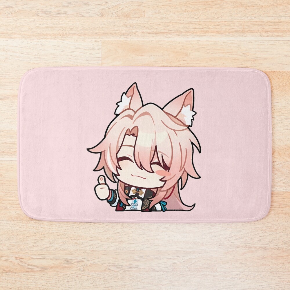 Jiaoqiu Honkai Star Rail Bath Mat