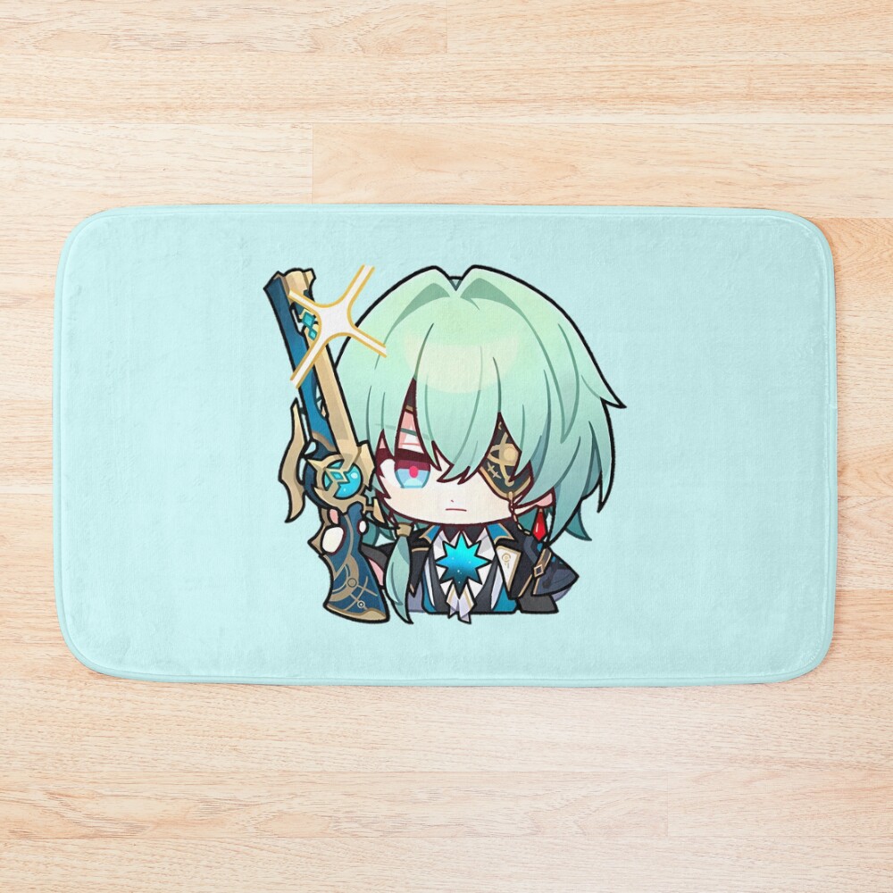 Anaxa Honkai Star Rail Bath Mat