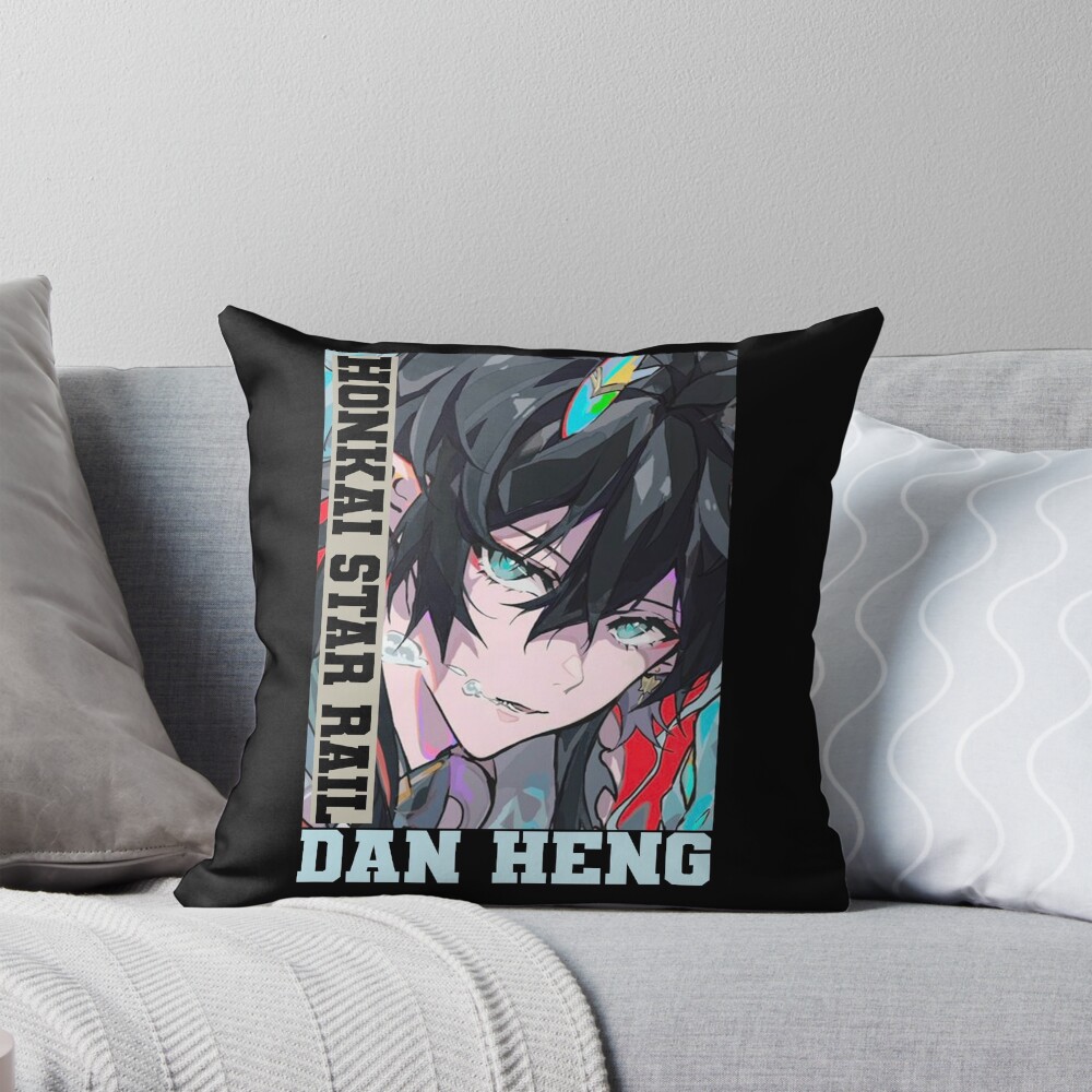 Dan Heng Honkai Star Rail New Design Throw Pillow