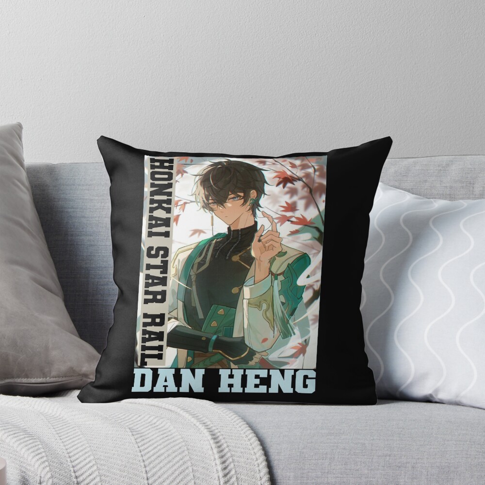 Dan Heng Honkai Star Rail Throw Pillow