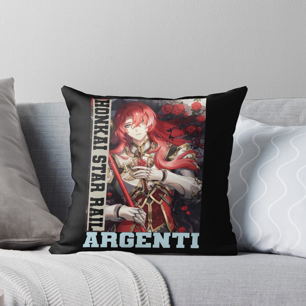 Argenti Honkai Star Rail Throw Pillow