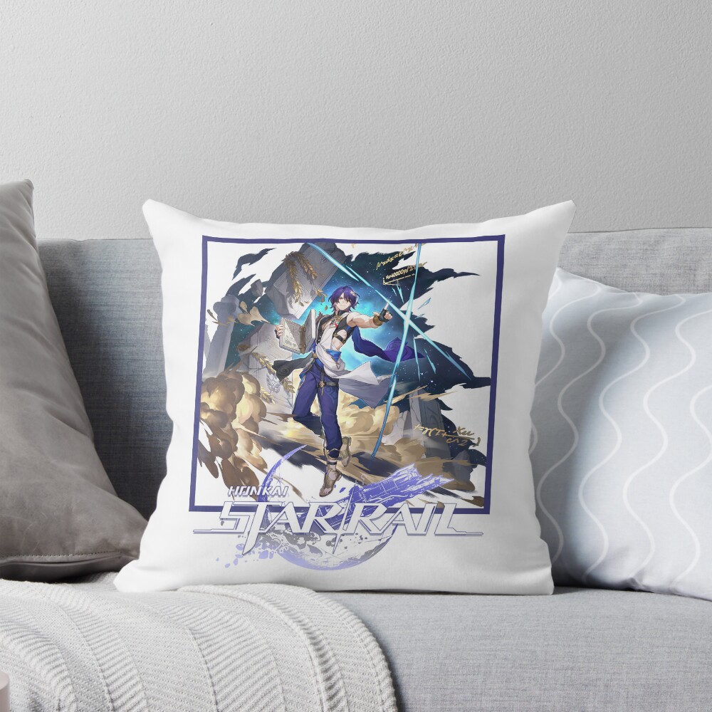 Dr Ratio Throw Pillow