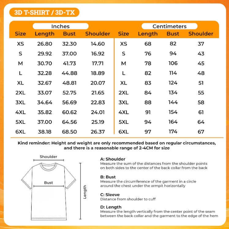 3D T shirt - Honkai: Star Rail Store