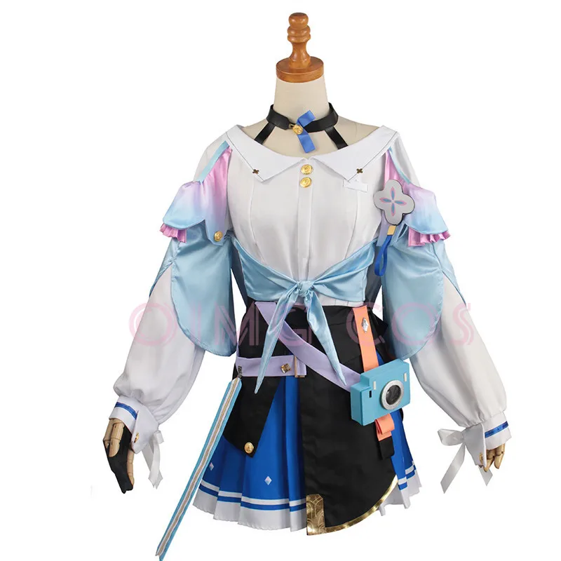 March 7th Honkai Star Rail Carnival Uniform Wig Anime Halloween Costumes - Image 2