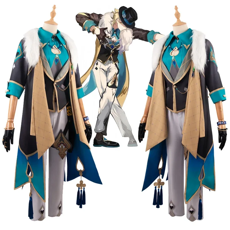 Game Honkai Star Rail Suit Watch Wig Halloween Costumes - Image 3